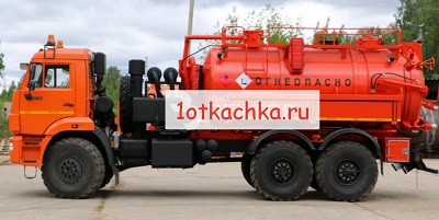 Илососная машина КАМАЗ-43118